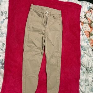 American Eagle Outfitters Tan Casual Pants - Size 4